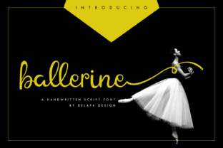 Ballerine: The Versatile Handwritten Script for Modern Design