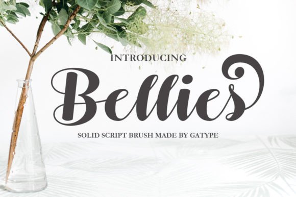 Bellies: A Modern Calligraphic Script Font