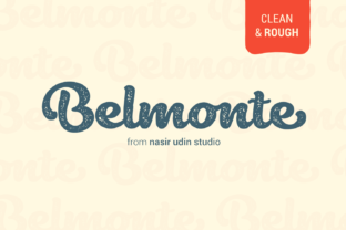 Belmonte: A Sweet & Bold Script for Food Branding