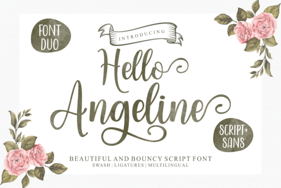 Hello Angeline: A Versatile Font for Modern Design