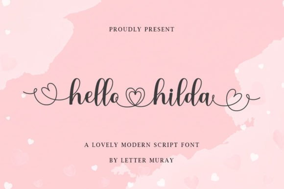 Hello Hilda: The Script Font Elevating Modern Design