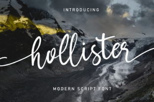 Hollister: A Script Font for Modern Design
