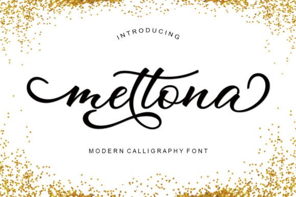 Mettona: Elevating Design with Modern Script Elegance