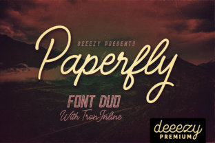 Paperfly: The Modern Monoline Font for Impactful Design