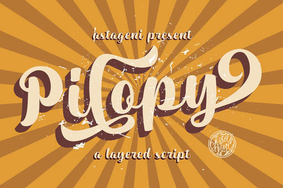 Pilopy: Elevate Your Brand with Vintage Bold Script
