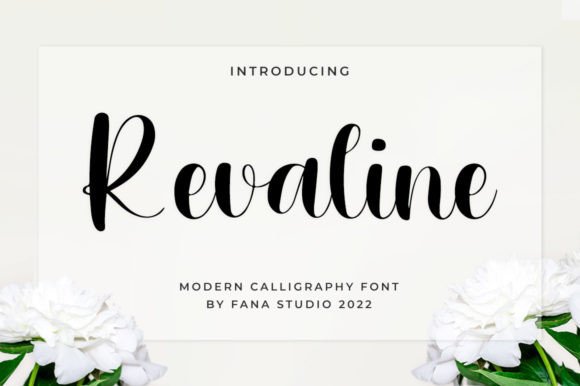 Revaline: A Script Font for Modern Design