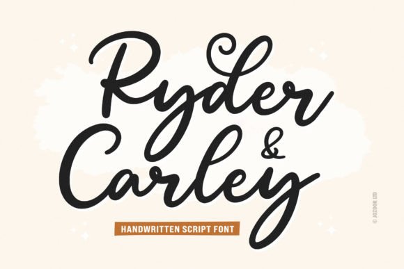 Ryder Carley: A Handwritten Font for Modern Design