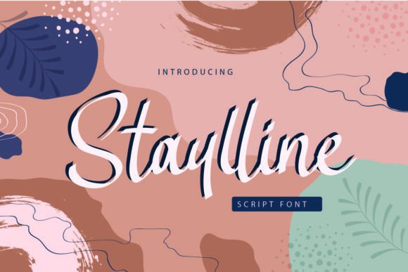 Staylline: Elevate Your Visual Design with Modern Handwritten Script
