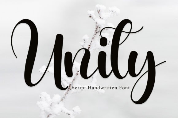 Unity Font: Elevate Your Designs with a Sweet Handwritten Script