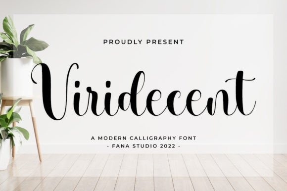 Viridecent Script: Elevate Your Design Aesthetic