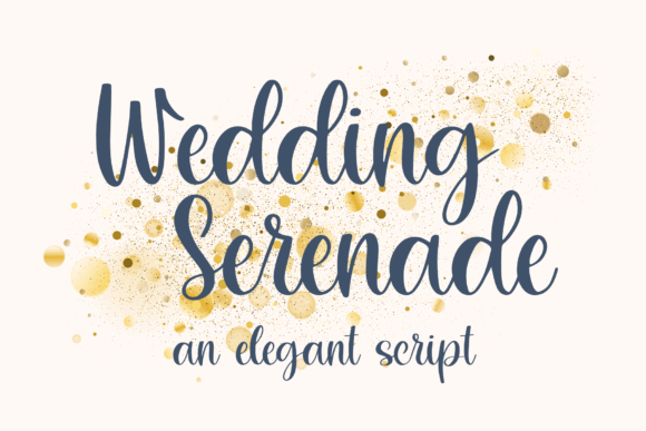 Wedding Serenade: The Script Font for Modern Elegance