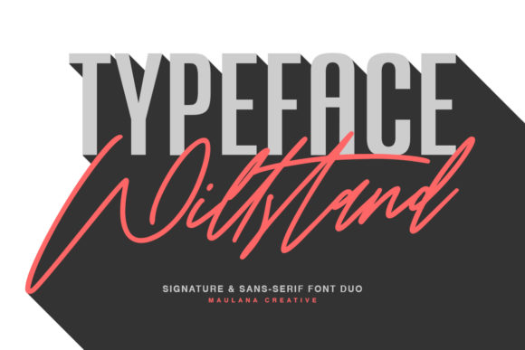 Willstand Duo: A Dynamic Font Pairing for Modern Design